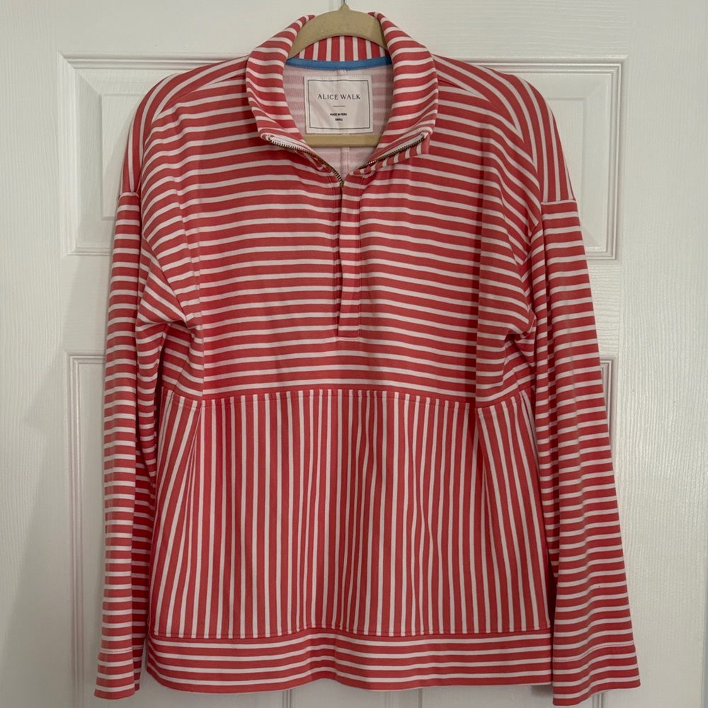 Alice Walk Zip Up Sweatshirt